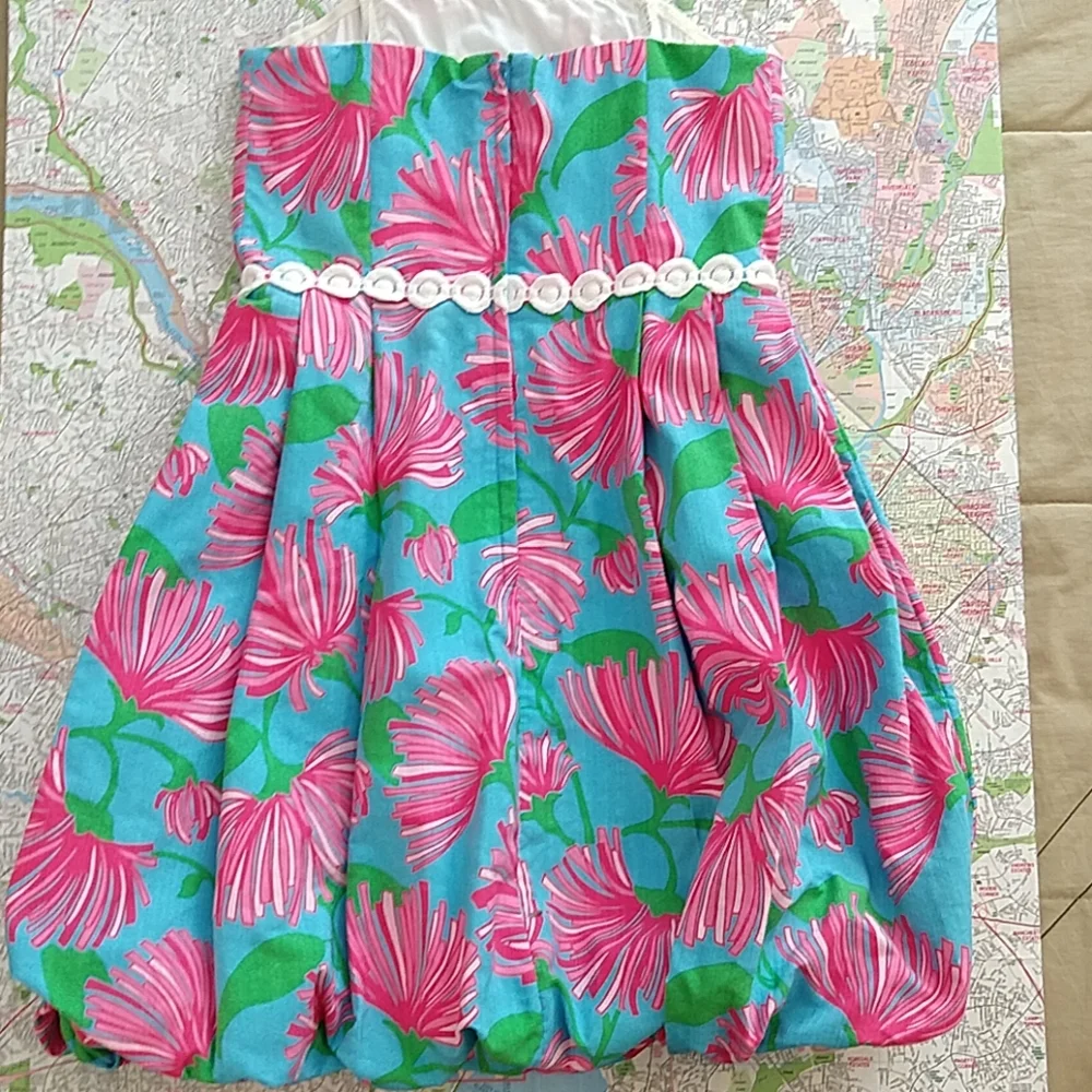 Lilly Pulitzer Vtg. Bubble Hem Dress - Picture 3 of 6